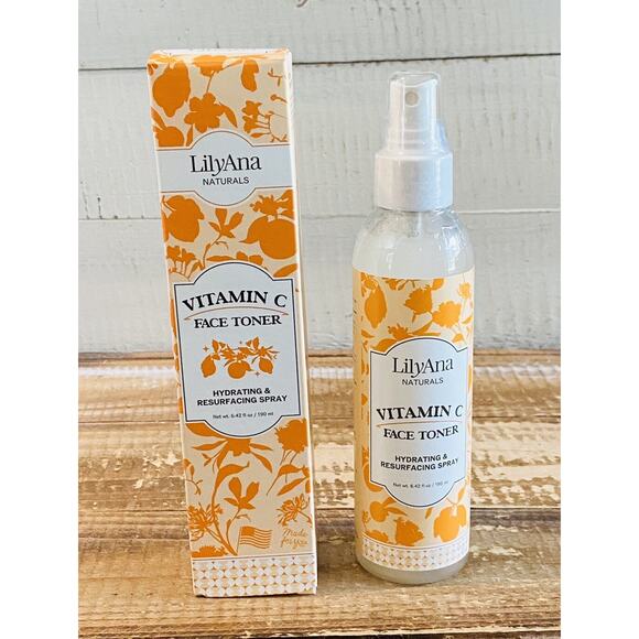 New in Box LilyAna Naturals Vitamin C Face Toner Spray 6.42 fl oz - Picture 1 of 10